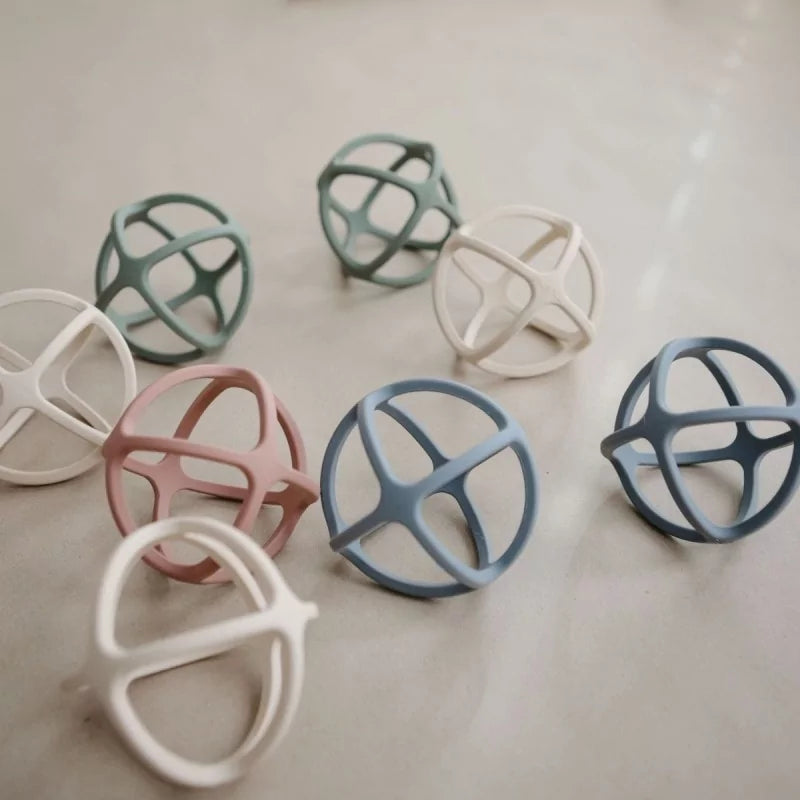 Balle sensorielle en silicone - Vert sapin