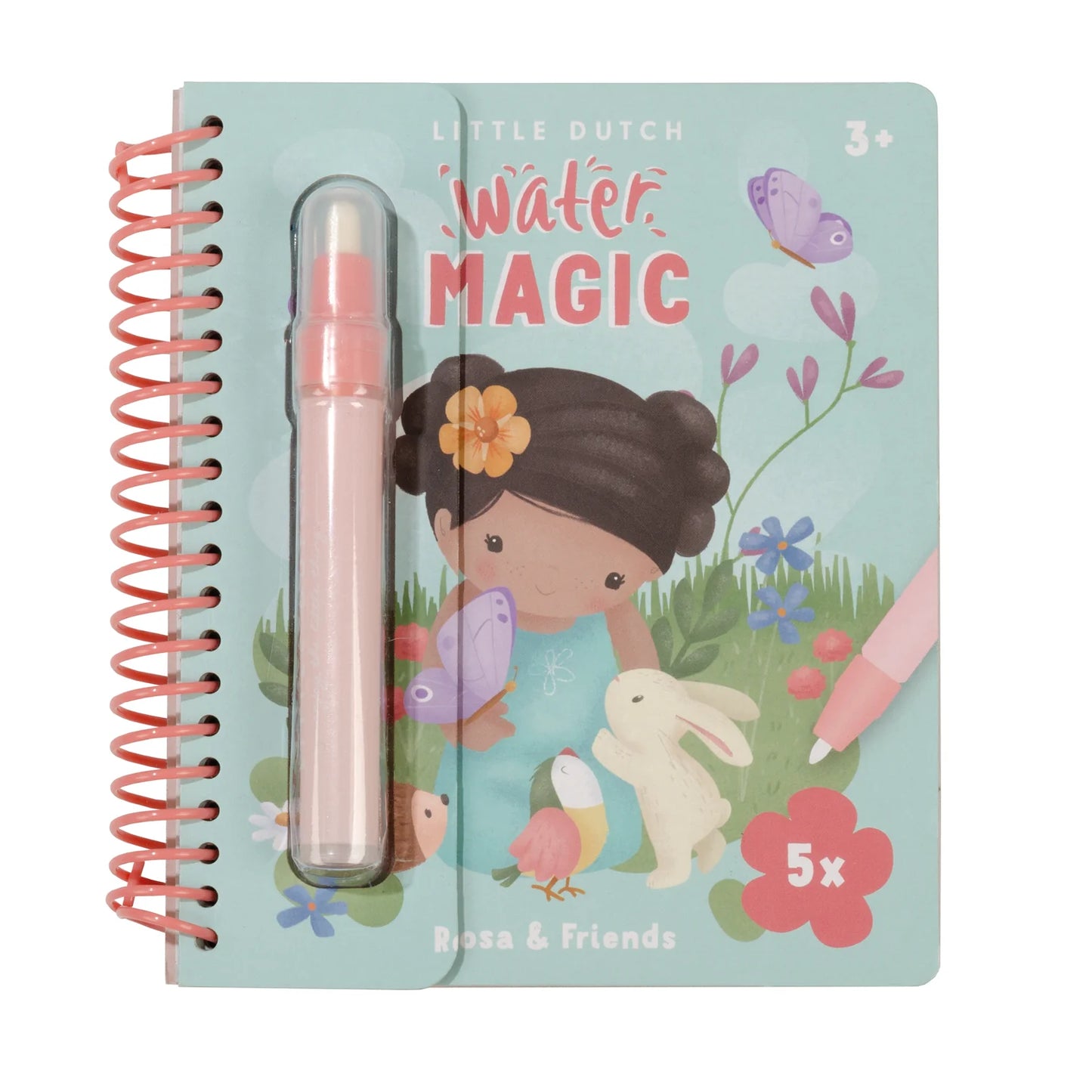 Livre d'aquarelles - Rosa & Friends
