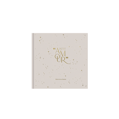 Livre de naissance - Petit Amour Beige