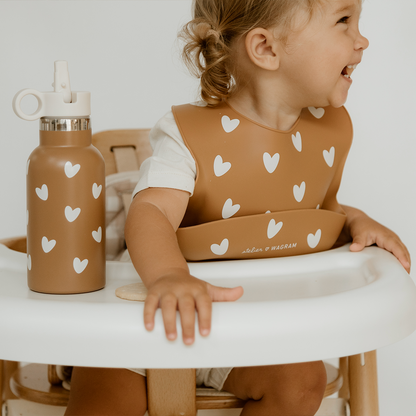 Gourde acier inox - Caramel